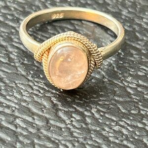 Silpada Gold and Pink Ring